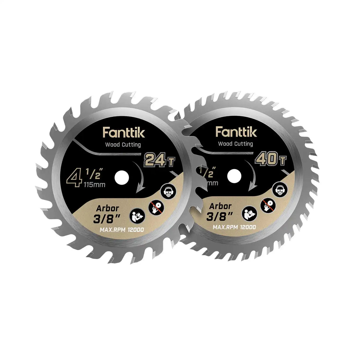 Fanttik OB02 4-1/2" 24T Circular Saw Blade for O11 Apex
